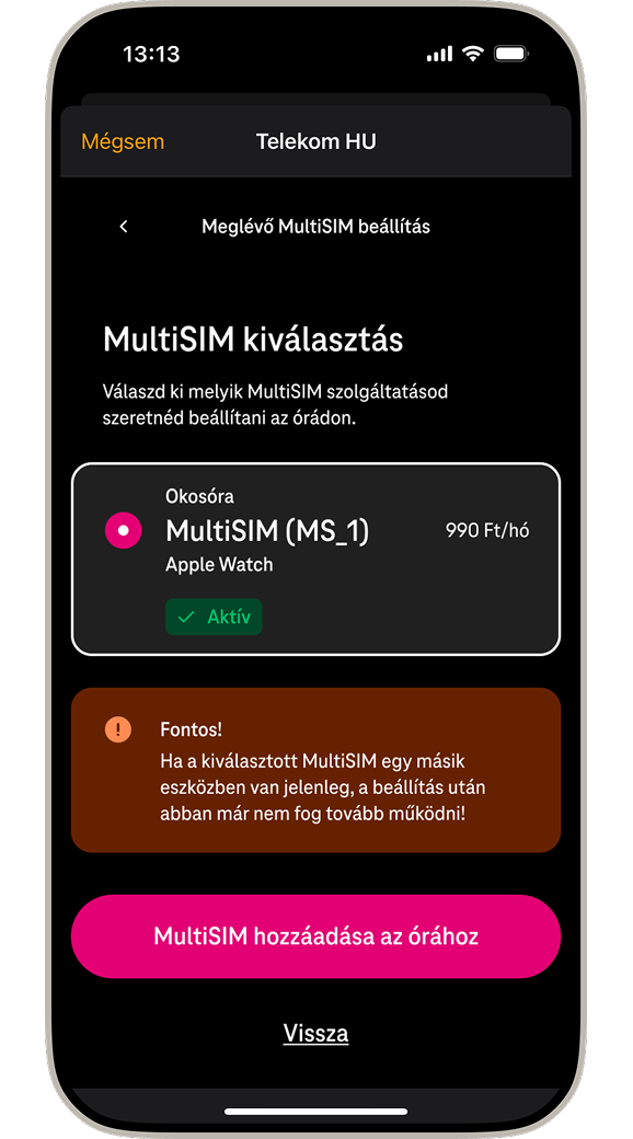 Áthelyezés megerősítése