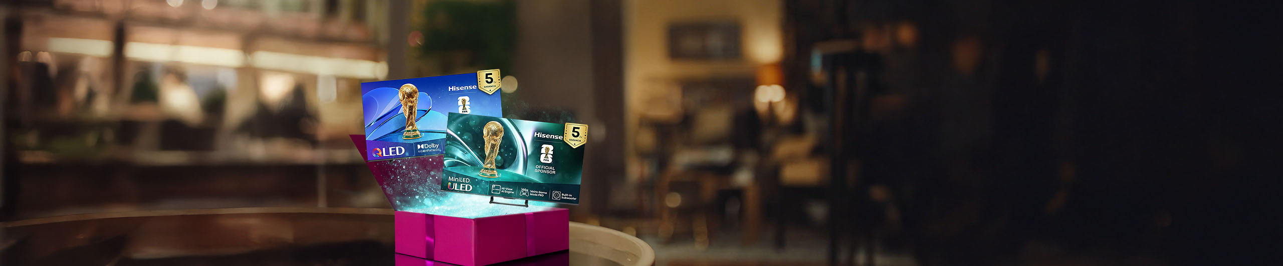 Karácsonykor is lehet jobb. Vásárolj megjelölt Hisense Tv-t 33 000 Ft kedvezménnyel és 5 év garanciával. | Megnézem