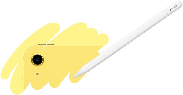 Egy
      Apple Pencil vonásai felfedik egy iPad hátlapját a hátoldali kamerával