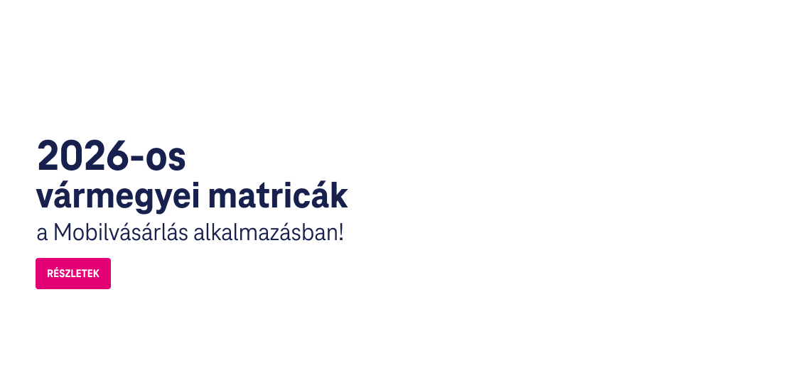 Vásárolj autopálya matricát!