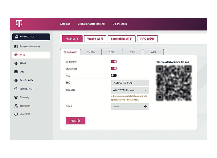 B. Kézzel írd be a WiFi adatait!