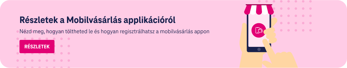 Részletek a Mobilvásárlás applikációról